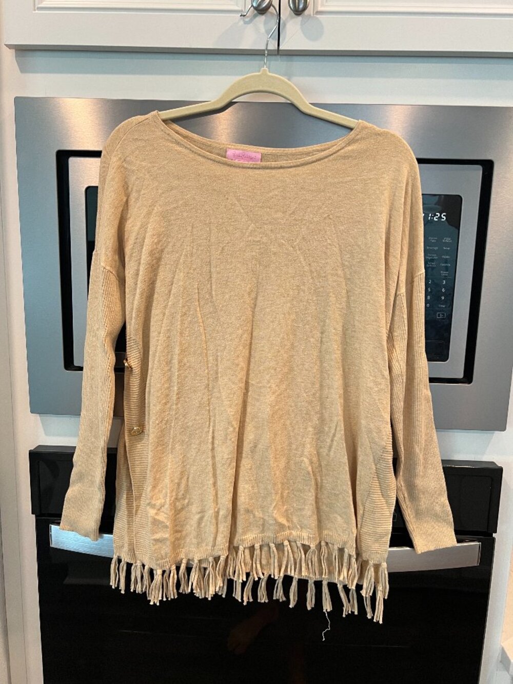 Lilly Pulitzer Fringe Sweater | Small